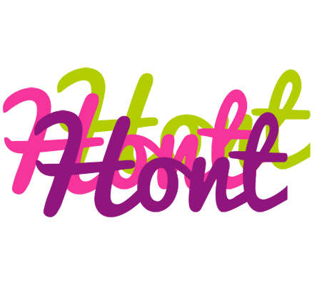Hont flowers logo