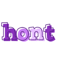 Hont sensual logo