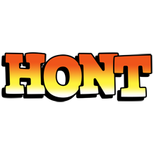 Hont sunset logo