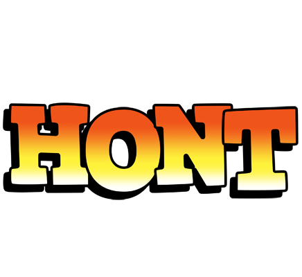 Hont sunset logo