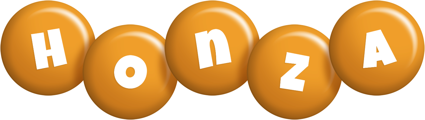 Honza candy-orange logo