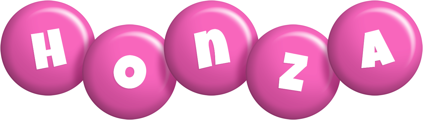 Honza candy-pink logo