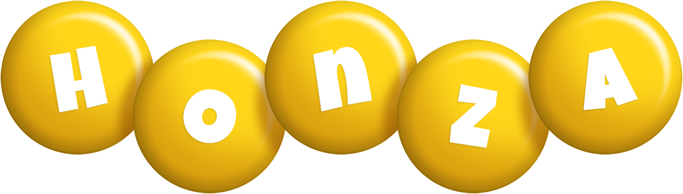Honza candy-yellow logo