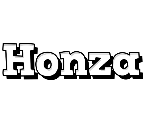 Honza snowing logo