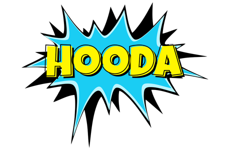 Hooda amazing logo