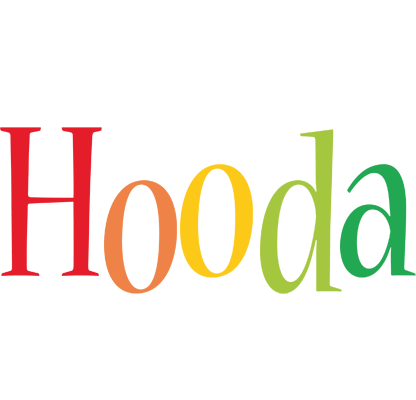 Hooda birthday logo