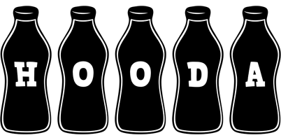 Hooda bottle logo