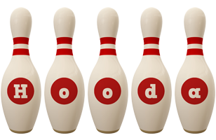 Hooda bowling-pin logo