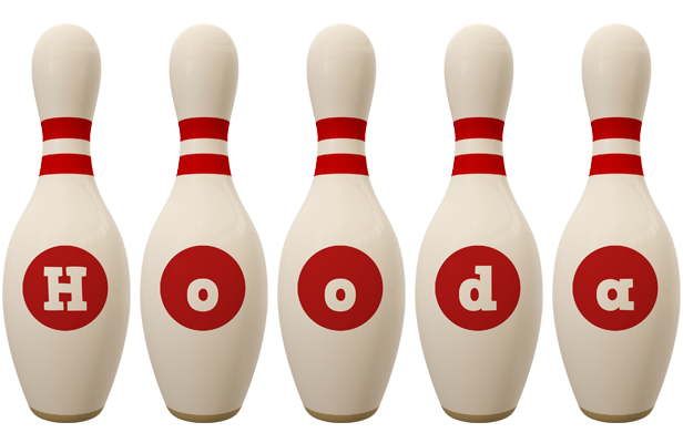 Hooda bowling-pin logo