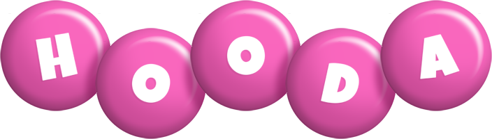 Hooda candy-pink logo