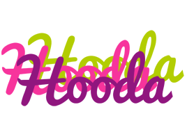 Hooda flowers logo