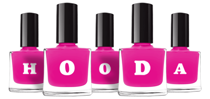 Hooda nails logo