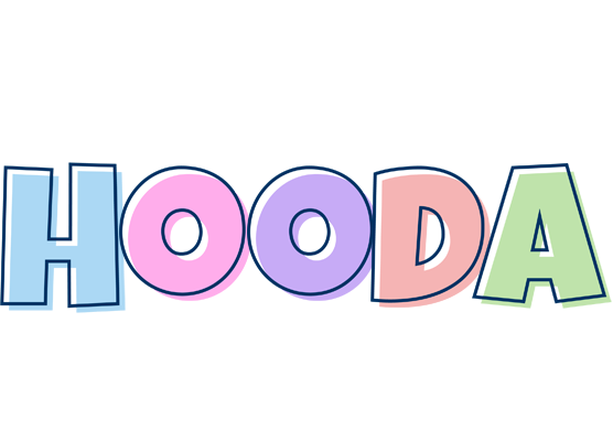 Hooda pastel logo