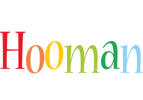 Hooman birthday logo