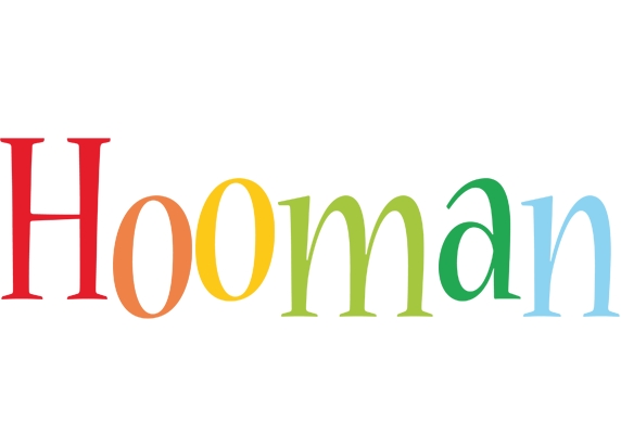 Hooman birthday logo