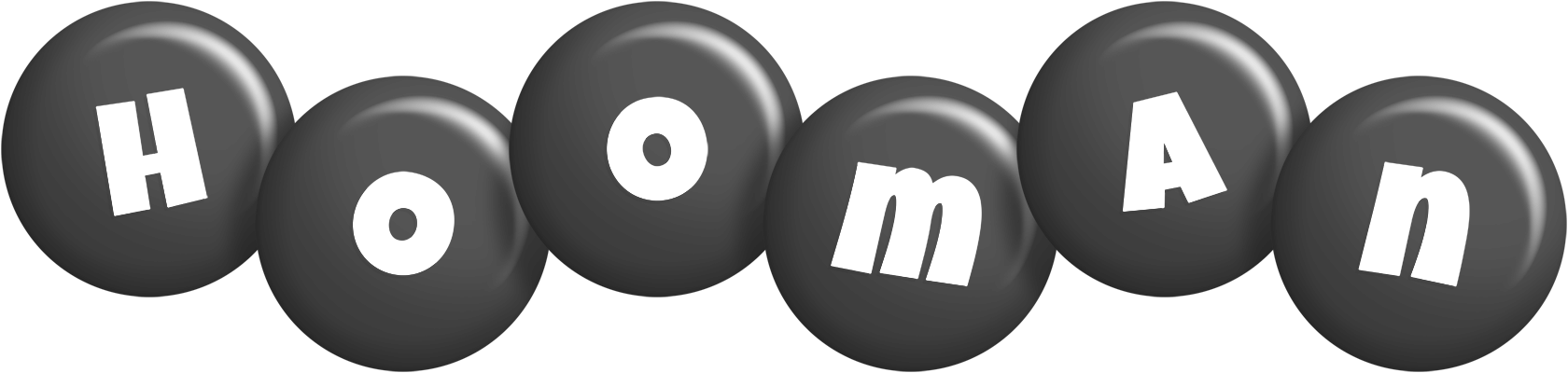 Hooman candy-black logo