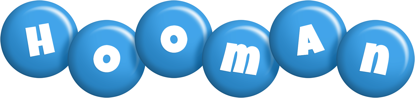 Hooman candy-blue logo