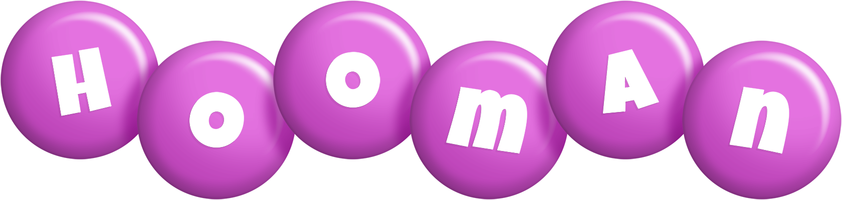 Hooman candy-purple logo