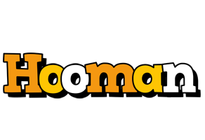 Hooman cartoon logo