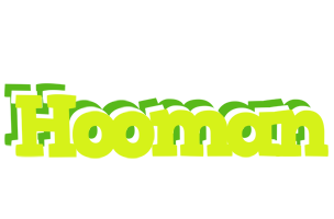 Hooman citrus logo