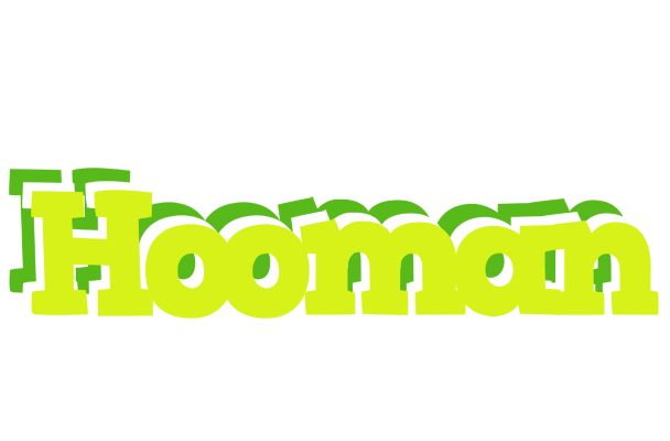 Hooman citrus logo
