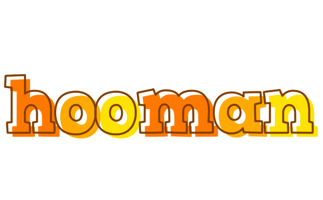 Hooman desert logo