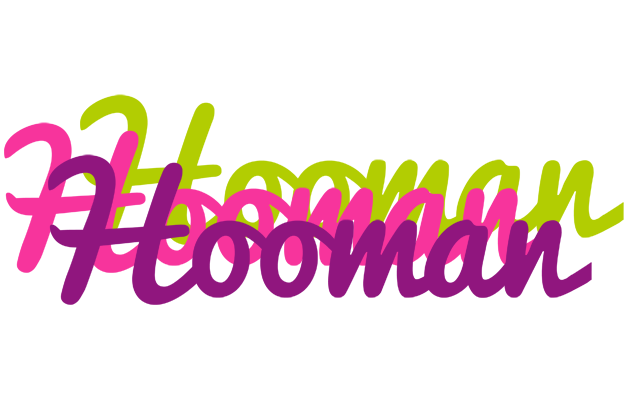 Hooman flowers logo