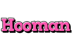 Hooman girlish logo