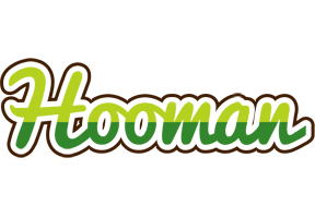 Hooman golfing logo