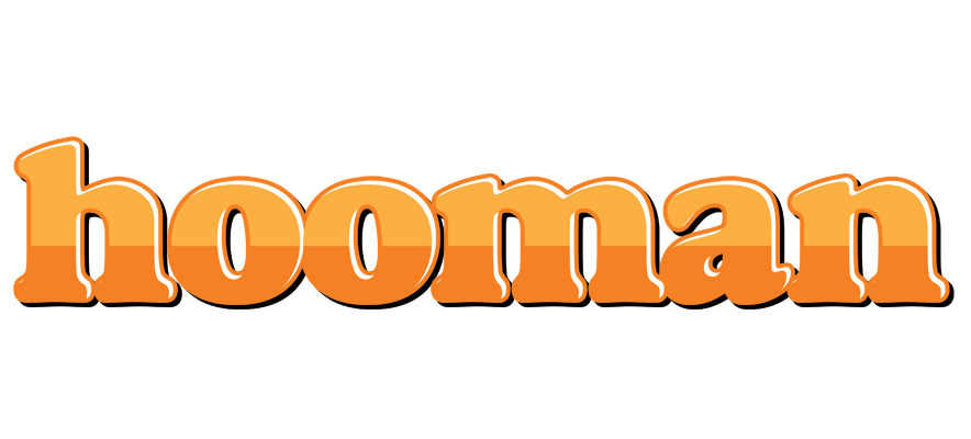 Hooman orange logo