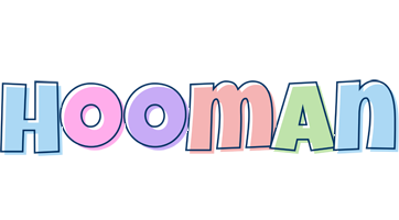 Hooman pastel logo