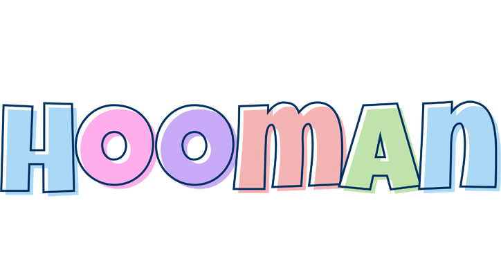Hooman pastel logo