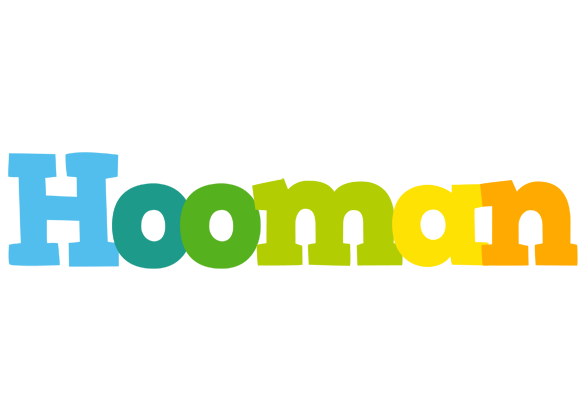 Hooman rainbows logo