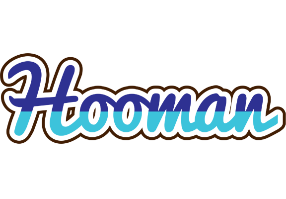 Hooman raining logo