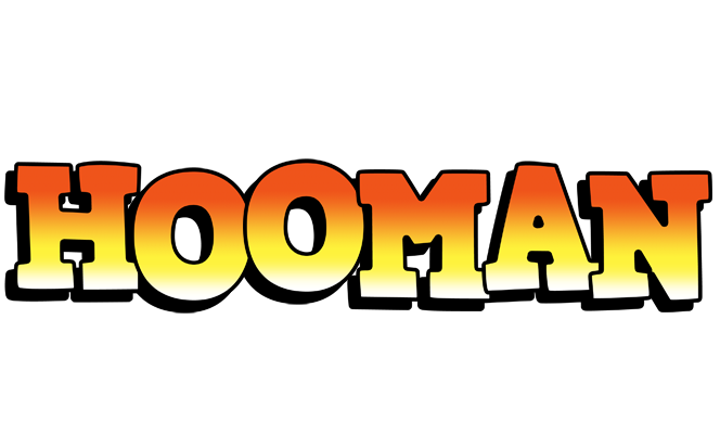Hooman sunset logo