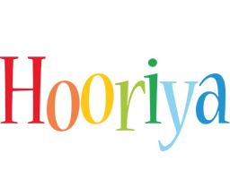 Hooriya birthday logo