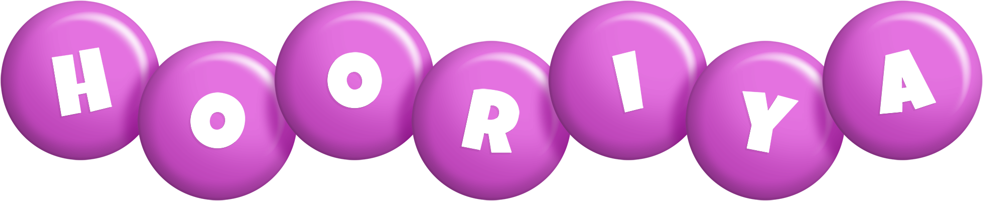 Hooriya candy-purple logo