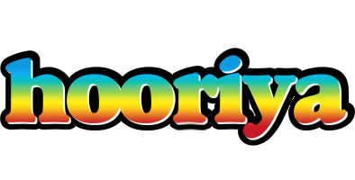 Hooriya color logo