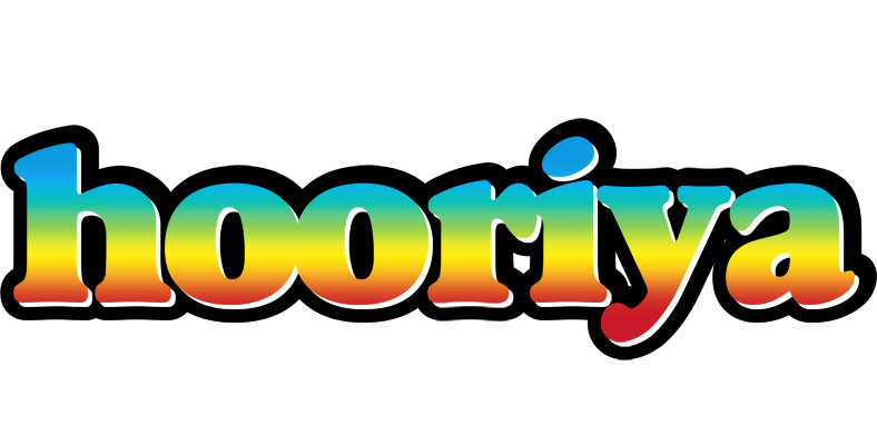 Hooriya color logo