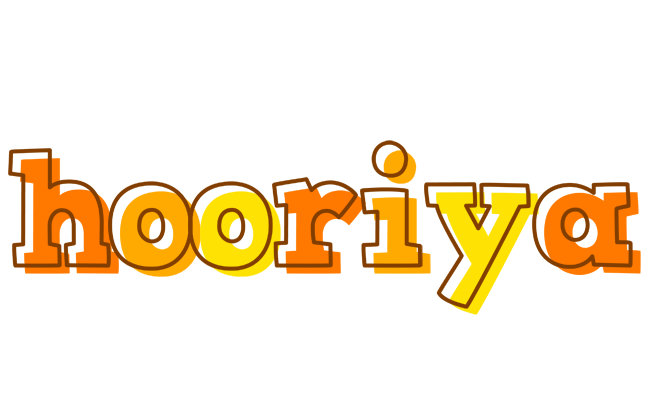 Hooriya desert logo