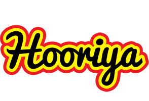 Hooriya flaming logo