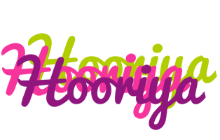 Hooriya flowers logo