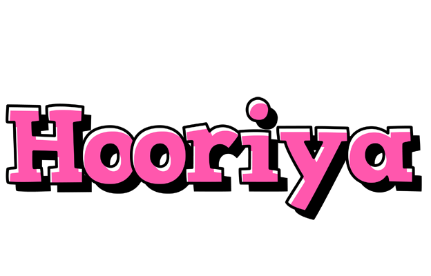 Hooriya girlish logo