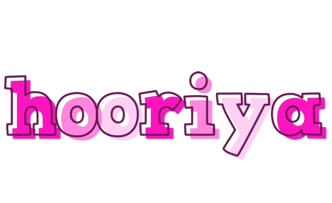 Hooriya hello logo