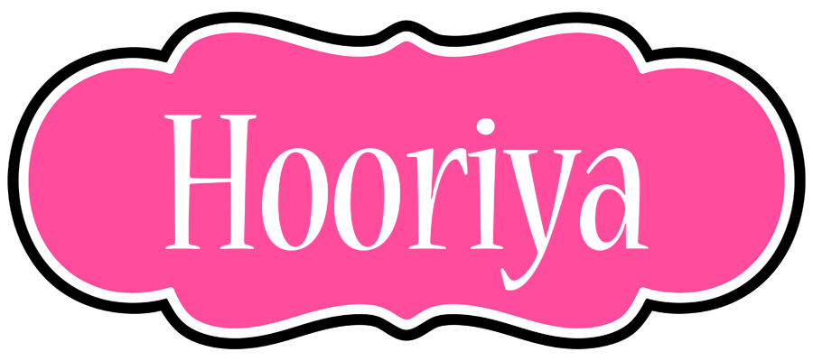 Hooriya invitation logo