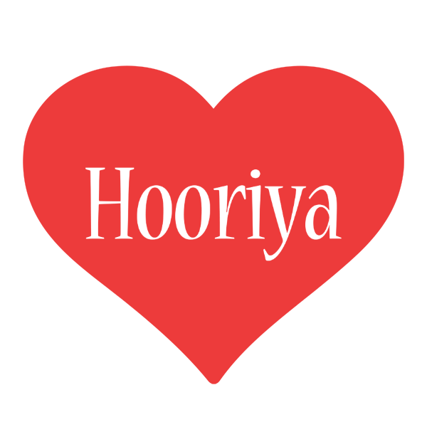 Hooriya love logo
