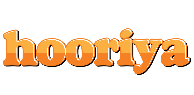 Hooriya orange logo