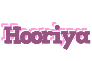 Hooriya relaxing logo