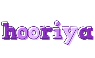 Hooriya sensual logo