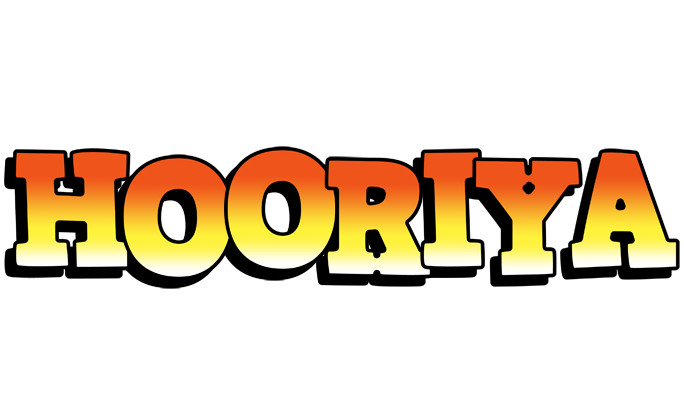 Hooriya sunset logo